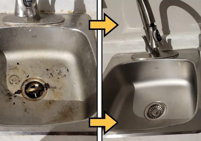 Kitchen-Sink-Before-and-After-Cleaning